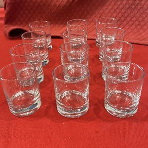 Set of 12 Glass Tasting Bowls